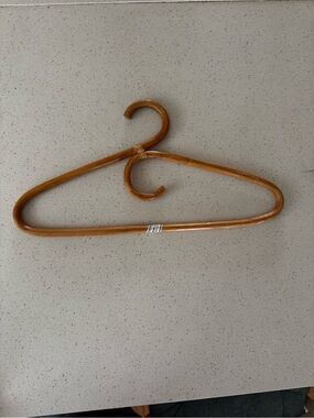 Handmade Natural Rattan Closet Hangers - Set of 12 RARE!